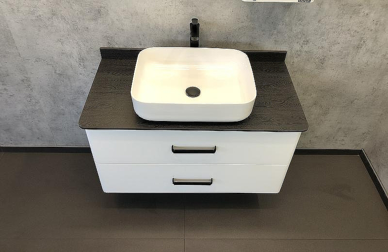 Тумба с раковиной Comforty Амстердам 95 00-00005494 подвесная Белый глянец, купить, цена, заказать, магазин, доставка, скидка, промокод, купить, цена, заказать, магазин, доставка, скидка, промокод