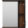 Зеркало со шкафом Misty Кедр 60 R П-Кед04060-011П Орех Черное, купить, цена, заказать, магазин, доставка, скидка, промокод, купить, цена, заказать, магазин, доставка, скидка, промокод