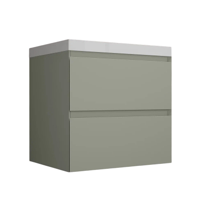 Тумба под раковину Style Line Манхэттен 60 ЛС-00002367 подвесная цвет Олива