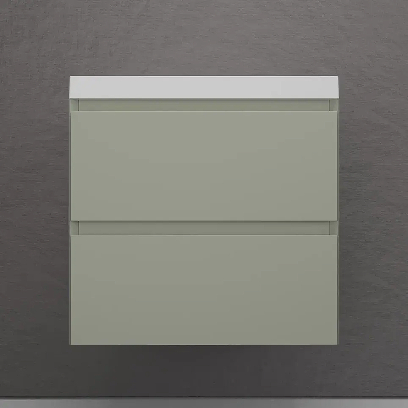 Тумба под раковину Style Line Манхэттен 60 ЛС-00002367 подвесная цвет Олива, купить, цена, заказать, магазин, доставка, скидка, промокод, купить, цена, заказать, магазин, доставка, скидка, промокод