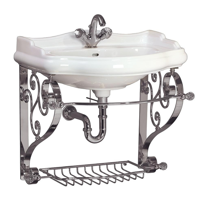 Консоль с раковиной Migliore Bella 100 30339 цвет Хром, купить, цена, заказать, магазин, доставка, скидка, промокод, купить, цена, заказать, магазин, доставка, скидка, промокод