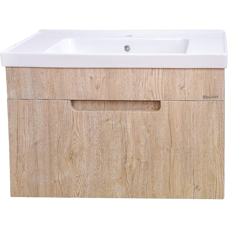 Тумба под раковину Bellezza Грейс 70 4630811190476 подвесная Дуб светлый, купить, цена, заказать, магазин, доставка, скидка, промокод, купить, цена, заказать, магазин, доставка, скидка, промокод