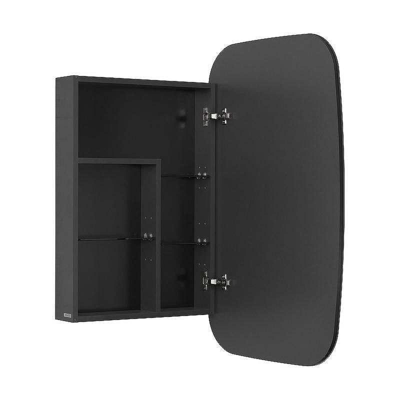 Зеркальный шкаф Aquaton Сохо 60 R 1A258302AJA0R Графит, купить, цена, заказать, магазин, доставка, скидка, промокод, купить, цена, заказать, магазин, доставка, скидка, промокод