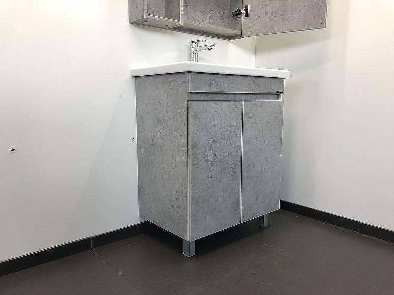 Тумба с раковиной Comforty Осло 70НД 00-00006117 Бетон светлый, купить, цена, заказать, магазин, доставка, скидка, промокод, купить, цена, заказать, магазин, доставка, скидка, промокод