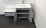 Тумба с раковиной Comforty Осло 70НД 00-00006117 Бетон светлый, купить, цена, заказать, магазин, доставка, скидка, промокод, купить, цена, заказать, магазин, доставка, скидка, промокод