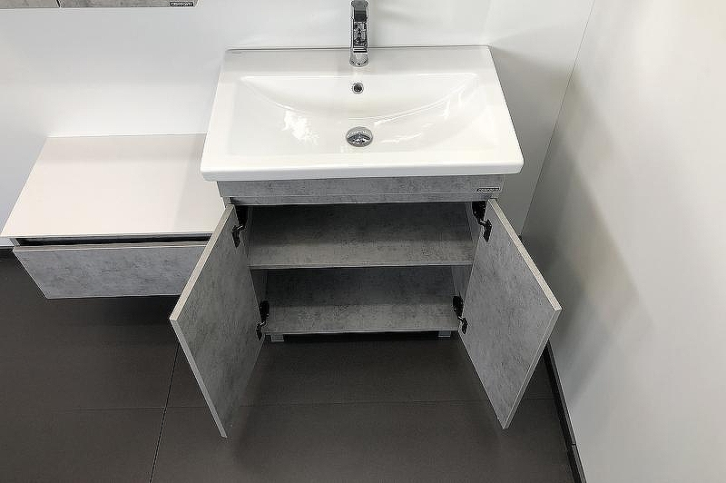 Тумба с раковиной Comforty Осло 70НД 00-00006117 Бетон светлый, купить, цена, заказать, магазин, доставка, скидка, промокод, купить, цена, заказать, магазин, доставка, скидка, промокод