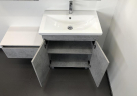 Тумба с раковиной Comforty Осло 70НД 00-00006117 Бетон светлый, купить, цена, заказать, магазин, доставка, скидка, промокод, купить, цена, заказать, магазин, доставка, скидка, промокод