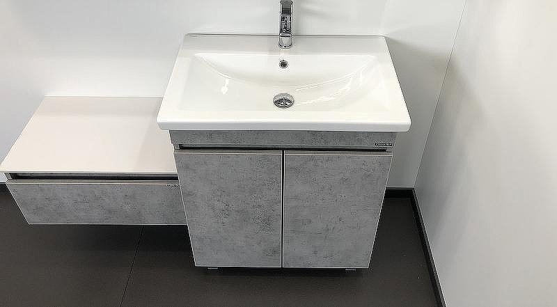 Тумба с раковиной Comforty Осло 70НД 00-00006117 Бетон светлый, купить, цена, заказать, магазин, доставка, скидка, промокод, купить, цена, заказать, магазин, доставка, скидка, промокод