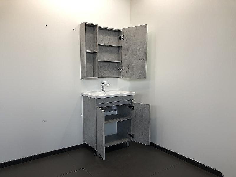 Тумба с раковиной Comforty Осло 70НД 00-00006117 Бетон светлый, купить, цена, заказать, магазин, доставка, скидка, промокод, купить, цена, заказать, магазин, доставка, скидка, промокод