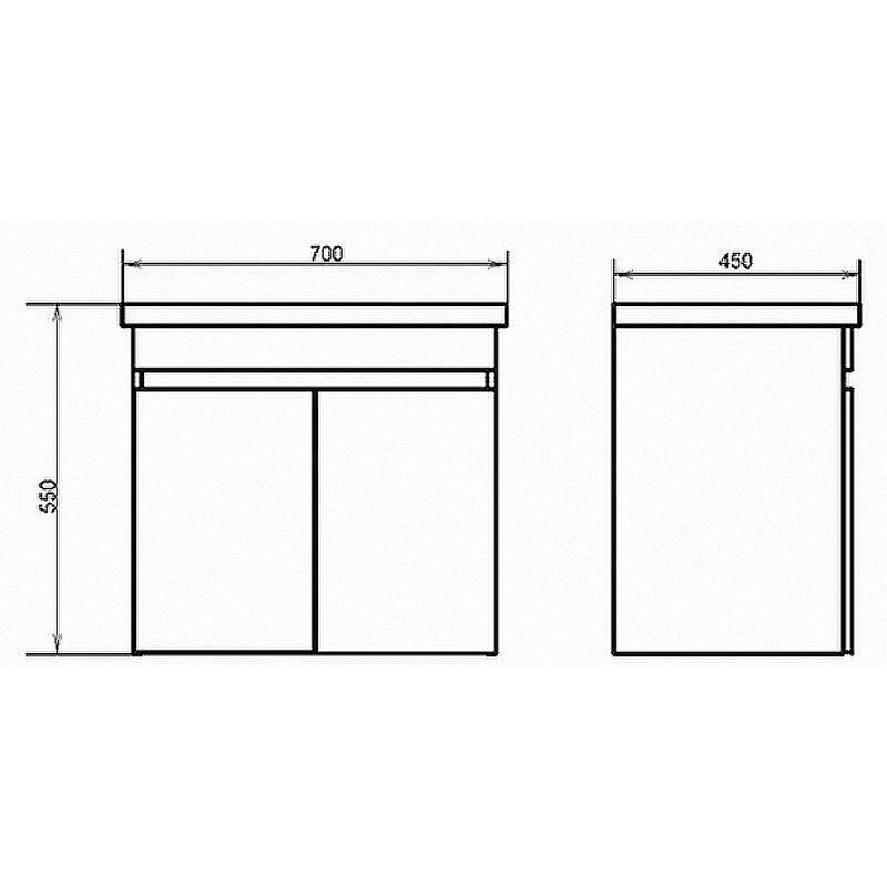 Тумба с раковиной Comforty Осло 70НД 00-00006117 Бетон светлый, купить, цена, заказать, магазин, доставка, скидка, промокод, купить, цена, заказать, магазин, доставка, скидка, промокод