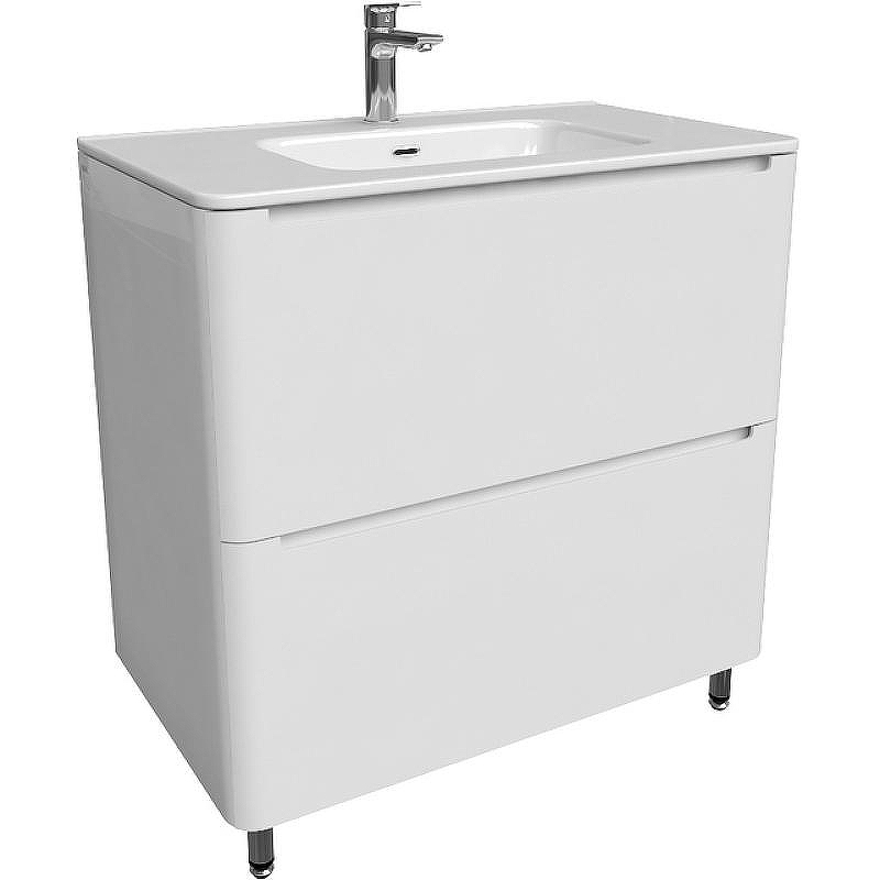 Тумба с раковиной Iddis Edifice 80 EDI80WFi95K Белая, купить, цена, заказать, магазин, доставка, скидка, промокод, купить, цена, заказать, магазин, доставка, скидка, промокод