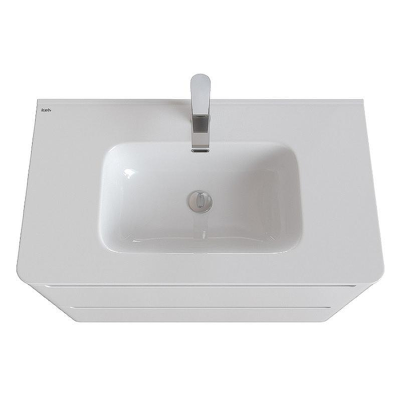 Тумба с раковиной Iddis Edifice 80 EDI80WFi95K Белая, купить, цена, заказать, магазин, доставка, скидка, промокод, купить, цена, заказать, магазин, доставка, скидка, промокод