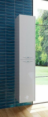 Шкаф пенал Эстет Barcelona 35 R ФР-00003585 подвесной Белый