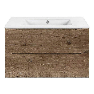 Тумба под раковину Vincea Mia 80 VMC-2MC800VO подвесная V.Oak