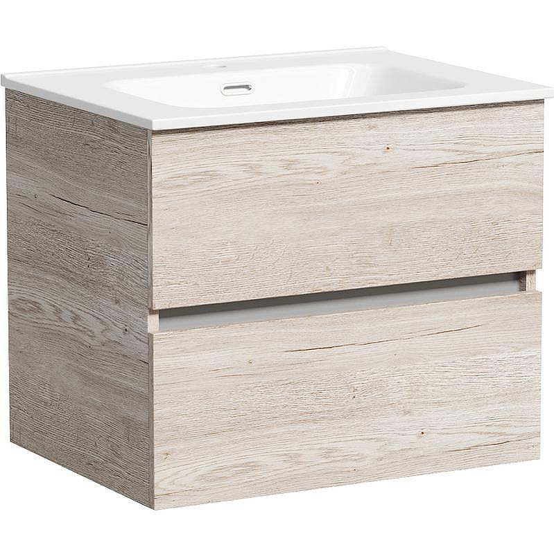 Тумба под раковину Sancos Urban 60 UR60EG подвесная Дуб Галифакс натуральный, купить, цена, заказать, магазин, доставка, скидка, промокод, купить, цена, заказать, магазин, доставка, скидка, промокод