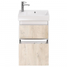 Тумба под раковину Dreja Slim 55 99.0500 подвесная Дуб кантри Белый глянец, купить, цена, заказать, магазин, доставка, скидка, промокод, купить, цена, заказать, магазин, доставка, скидка, промокод