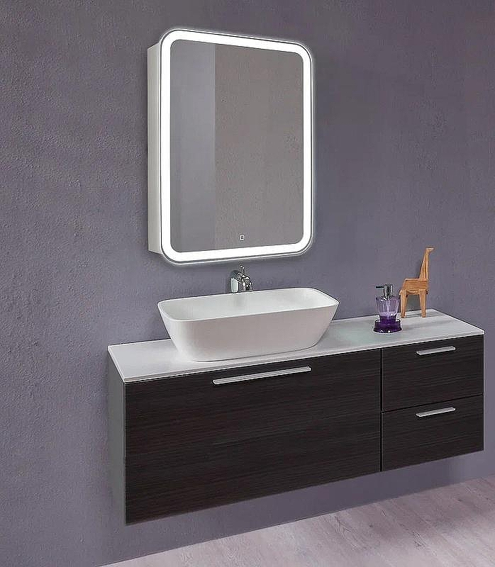 Зеркальный шкаф Creto Zoe 60 16-602800Z с подсветкой Белый, купить, цена, заказать, магазин, доставка, скидка, промокод, купить, цена, заказать, магазин, доставка, скидка, промокод