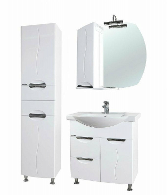 Шкаф пенал Bellezza Глория 40 L 4629505712018 Белый