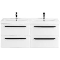 Тумба под раковину Cezares Eco 120 ECO-1200-4C-SO-2-BO подвесная Bianco Opaco, купить, цена, заказать, магазин, доставка, скидка, промокод, купить, цена, заказать, магазин, доставка, скидка, промокод