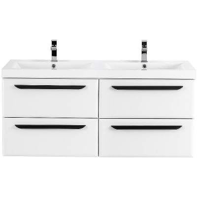 Тумба под раковину Cezares Eco 120 ECO-1200-4C-SO-2-BO подвесная Bianco Opaco