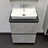 Тумба с раковиной Comforty Эдинбург 60Н 00-00004763 Бетон светлый, купить, цена, заказать, магазин, доставка, скидка, промокод, купить, цена, заказать, магазин, доставка, скидка, промокод