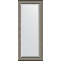 Зеркало Evoform Exclusive 146х61 BY 1267 с фацетом в багетной раме - Римское серебро 88, купить, цена, заказать, магазин, доставка, скидка, промокод, купить, цена, заказать, магазин, доставка, скидка, промокод