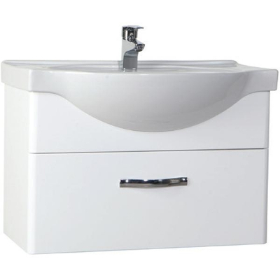 Тумба под раковину Bellezza Анкона 80 4639613190011 подвесная Белая