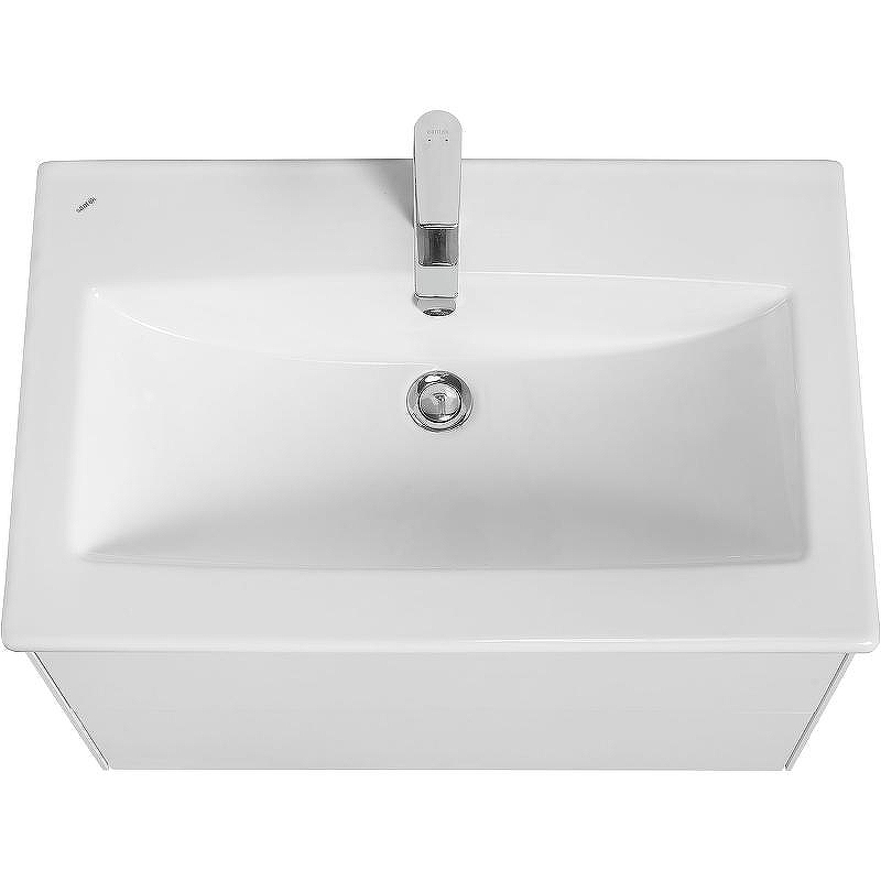 Тумба под раковину Aquaton Сохо 75 1A258101AJ010 подвесная Белая глянцевая, купить, цена, заказать, магазин, доставка, скидка, промокод, купить, цена, заказать, магазин, доставка, скидка, промокод