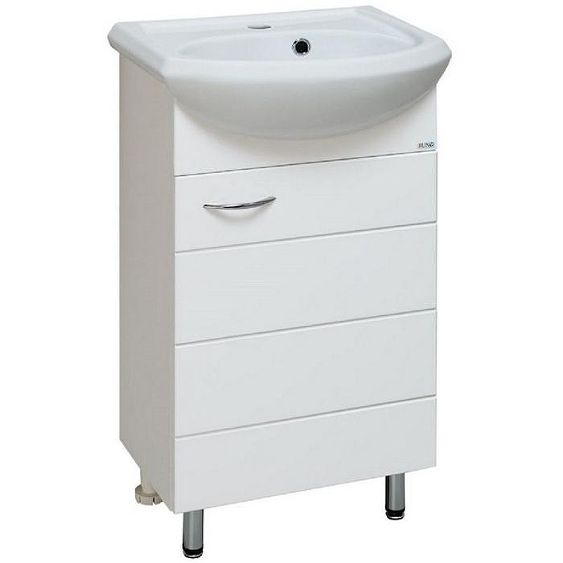 Тумба под раковину Runo Кипарис 45 00000000880 Белая, купить, цена, заказать, магазин, доставка, скидка, промокод, купить, цена, заказать, магазин, доставка, скидка, промокод