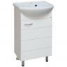 Тумба под раковину Runo Кипарис 45 00000000880 Белая, купить, цена, заказать, магазин, доставка, скидка, промокод, купить, цена, заказать, магазин, доставка, скидка, промокод