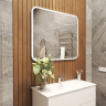 Зеркало Bond Cube 100x80 M39ZE-10080 с подсветкой с сенсорным выключателем, купить, цена, заказать, магазин, доставка, скидка, промокод, купить, цена, заказать, магазин, доставка, скидка, промокод