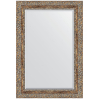Зеркало Evoform Exclusive 95х65 BY 3436 с фацетом в багетной раме - Виньетка античная бронза 85, купить, цена, заказать, магазин, доставка, скидка, промокод, купить, цена, заказать, магазин, доставка, скидка, промокод