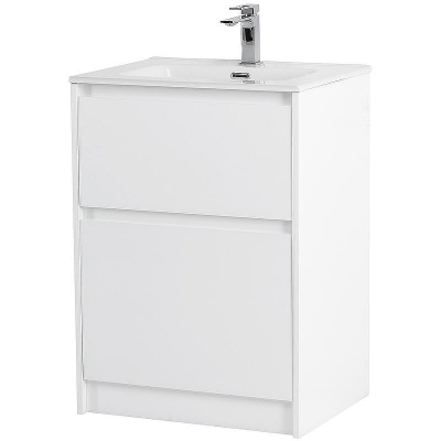 Тумба под раковину BelBagno Kraft 60 KRAFT-600-2C-PIA-BO Bianco Opaco