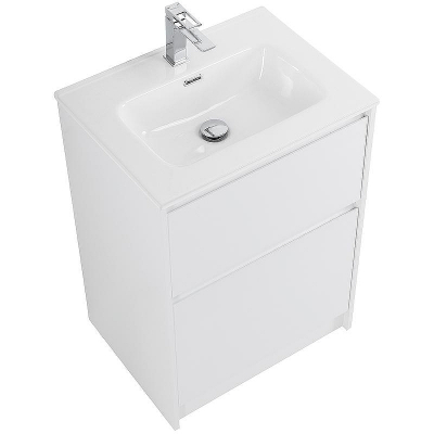 Тумба под раковину BelBagno Kraft 60 KRAFT-600-2C-PIA-BO Bianco Opaco