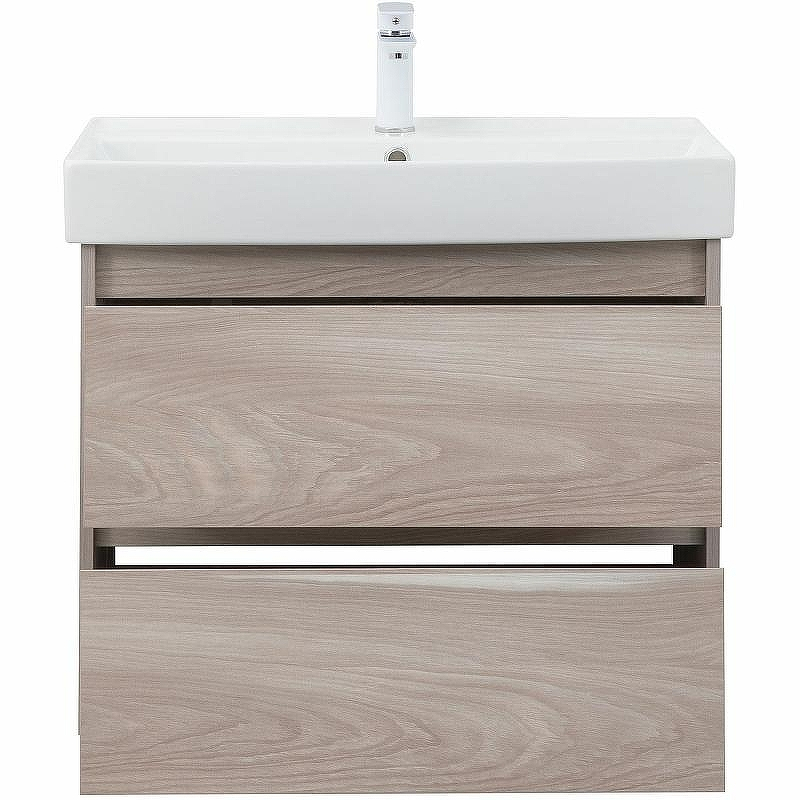 Тумба с раковиной Aquanet Nova Lite 75 305242 подвесная Орех светлый, купить, цена, заказать, магазин, доставка, скидка, промокод, купить, цена, заказать, магазин, доставка, скидка, промокод