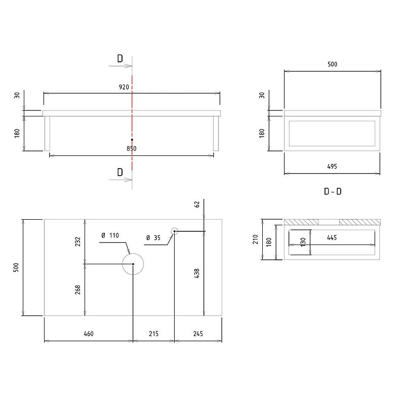 Консоль под раковину Orka Kestel 95 3001039 Дуб, купить, цена, заказать, магазин, доставка, скидка, промокод, купить, цена, заказать, магазин, доставка, скидка, промокод