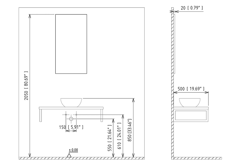 Консоль под раковину Orka Kestel 95 3001039 Дуб, купить, цена, заказать, магазин, доставка, скидка, промокод, купить, цена, заказать, магазин, доставка, скидка, промокод