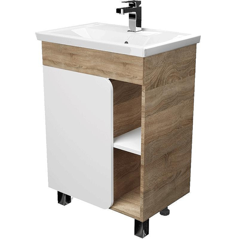 Тумба под раковину 1MarKa Nuvo 70 У76063 Дуб сонома, купить, цена, заказать, магазин, доставка, скидка, промокод, купить, цена, заказать, магазин, доставка, скидка, промокод