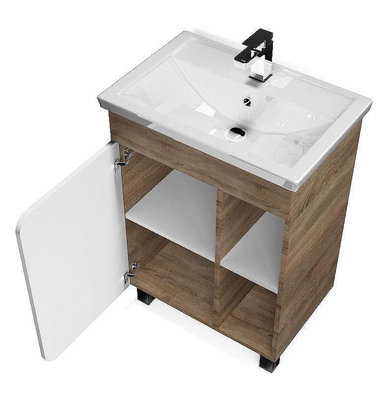 Тумба под раковину 1MarKa Nuvo 70 У76063 Дуб сонома, купить, цена, заказать, магазин, доставка, скидка, промокод, купить, цена, заказать, магазин, доставка, скидка, промокод