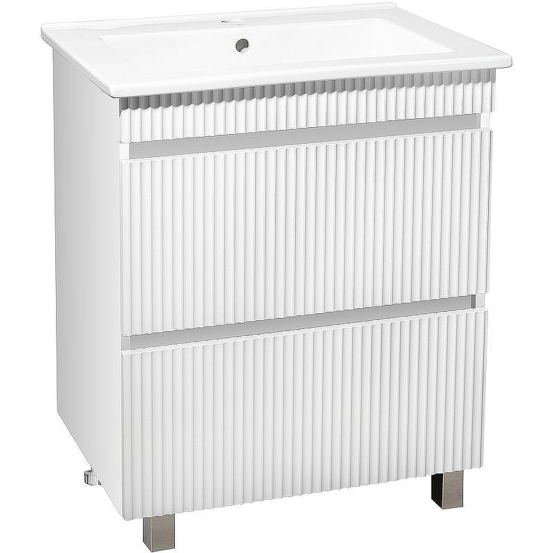 Тумба под раковину Runo Модена 75 00-00001453 Белая, купить, цена, заказать, магазин, доставка, скидка, промокод, купить, цена, заказать, магазин, доставка, скидка, промокод