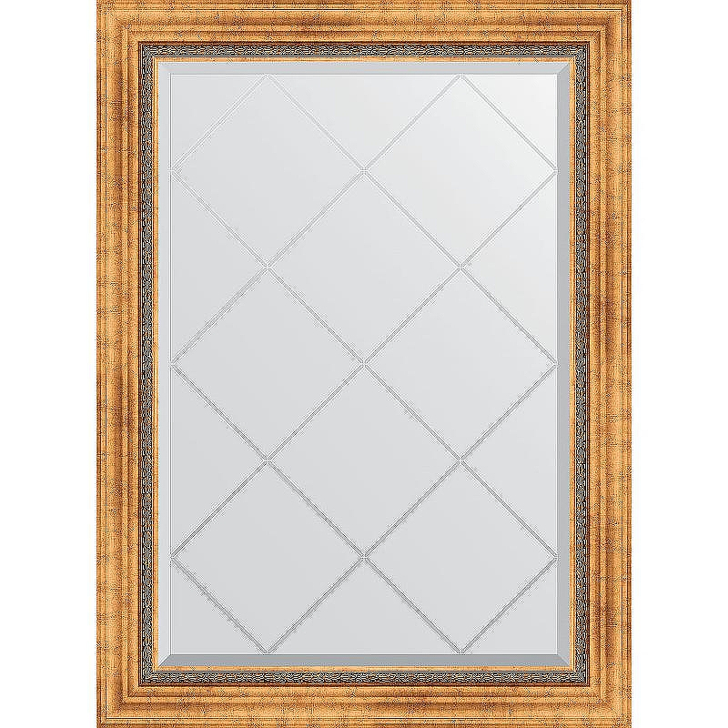 Зеркало Evoform Exclusive-G 104х76 BY 4189 с гравировкой в багетной раме - Римское золото 88, купить, цена, заказать, магазин, доставка, скидка, промокод, купить, цена, заказать, магазин, доставка, скидка, промокод