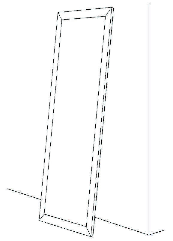 Зеркало Evoform Definite Floor 197х108 BY 6016 в багетной раме - Соты медь 70, купить, цена, заказать, магазин, доставка, скидка, промокод, купить, цена, заказать, магазин, доставка, скидка, промокод