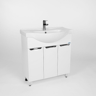 Тумба под раковину VIANT Лима 80 VLIM80ER-T3ST Белая