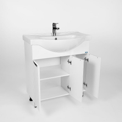 Тумба под раковину VIANT Лима 80 VLIM80ER-T3ST Белая