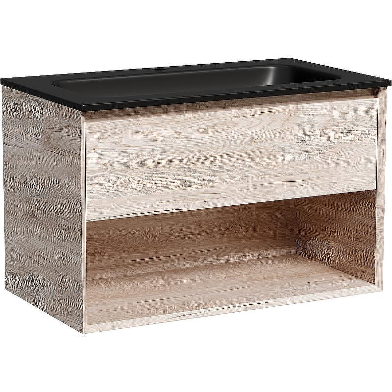 Тумба под раковину Sancos Marmi 1.0 80 MR1.080EG подвесная Дуб галифакс натуральный, купить, цена, заказать, магазин, доставка, скидка, промокод, купить, цена, заказать, магазин, доставка, скидка, промокод