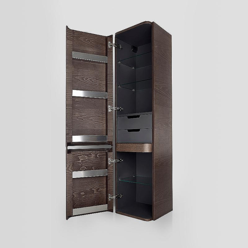 Шкаф пенал AM.PM Sensation 40 L M30CHL0406TF подвесной Табачный дуб, купить, цена, заказать, магазин, доставка, скидка, промокод, купить, цена, заказать, магазин, доставка, скидка, промокод