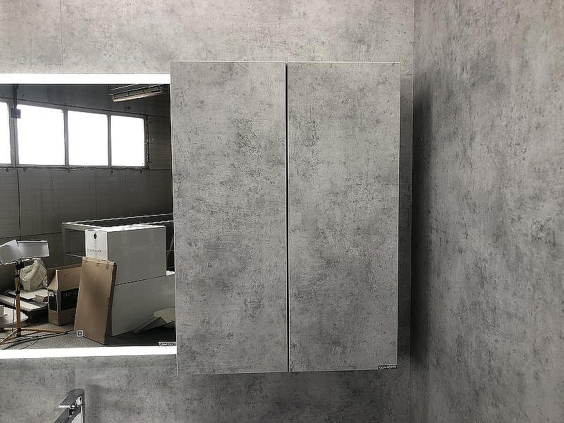 Подвесной шкаф Comforty Осло 60 00-00000837 Бетон светлый, купить, цена, заказать, магазин, доставка, скидка, промокод, купить, цена, заказать, магазин, доставка, скидка, промокод