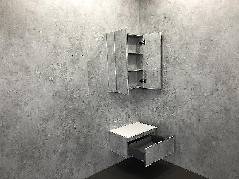 Подвесной шкаф Comforty Осло 60 00-00000837 Бетон светлый, купить, цена, заказать, магазин, доставка, скидка, промокод, купить, цена, заказать, магазин, доставка, скидка, промокод