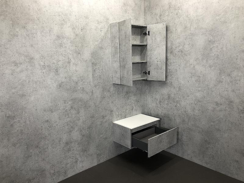 Подвесной шкаф Comforty Осло 60 00-00000837 Бетон светлый, купить, цена, заказать, магазин, доставка, скидка, промокод, купить, цена, заказать, магазин, доставка, скидка, промокод