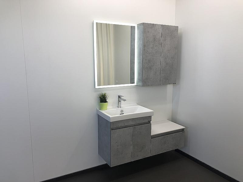 Подвесной шкаф Comforty Осло 60 00-00000837 Бетон светлый, купить, цена, заказать, магазин, доставка, скидка, промокод, купить, цена, заказать, магазин, доставка, скидка, промокод